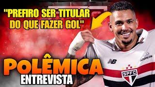 QG Tricolor REAGE Entrevista de Luciano! "Prefiro ser TITULAR do São Paulo do que Fazer GOL" | SPFC