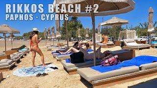 Virtual Walking Tour of RIKKOS BEACH, Paphos, Cyprus ▶ Experience this Scenic Spot in 4K