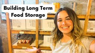 How To Build Long Term Food Storage | Gubba Homestead