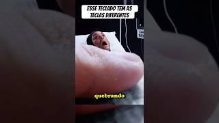 Esse teclado tem suas teclas feitas por humanos.#youtubebrasil #dicasdefilmesnetflix #curiosidades