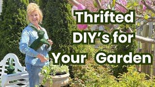 Turn Old Thrifted Finds Into Garden Magic! (Thrifting for Your Garden)