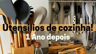 TOUR completo PELOS MEUS UTENSILIOS DA COZINHA APOS +1 DE 1 ANO DE USO | DONA DE CASA REAL!