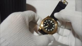 HELSON Shark Diver Brass 42mm