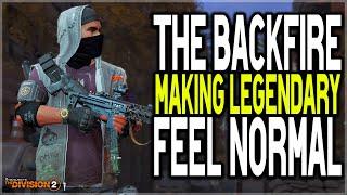 The Best SMG "Backfire" made Legendary Feel Normal in the Division 2! (16 Minutes to Beat Legendary)