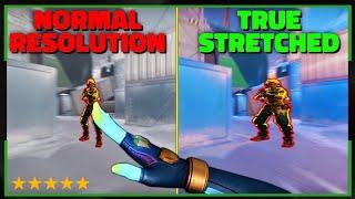  How to GET TRUE STRETCHED RES VALORANT - FULL UPDATED GUIDE 