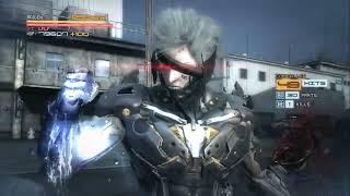 this is what 80 hours of metal gear rising looks like