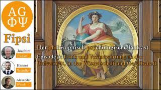 Ethik und Verantwortung an der Universität und in der Gesellschaft mit Joachim Funnke | Fipsi: E. 6