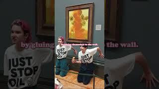 Why Are People Throwing Paint on Famous Art? #arthistory #artist