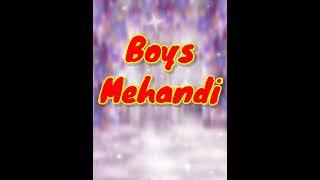 Girls vs boys mehendi #girlsvsboys #mehandi #vs #trending #edit #mehndidesign #wedding #shorts