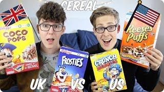 Cereal! British VS American | Evan Edinger & MyNamesChai