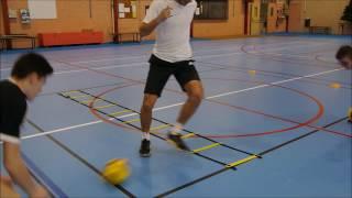 45 situations de travail sur échelle de rythme ladder drills   Football