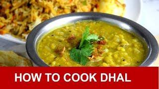 Dhal - How to cook dhal in 3 simple steps