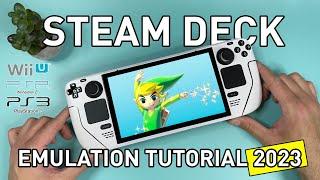 Steam Deck Emulation Tutorial Updated For 2024 * EASY MODE *