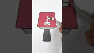 Sprunki OC Panic Phase 4 Wonderful Paper Crafts Art #trending #sprunki #incredibox
