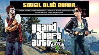 GTA 5 - How to Fix Social Club Initialization Failed (Error Code 0) Solved!