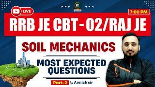 #2 Soil Mechanics: Most Expected Questions for RRB JE & RSMSSB JE | Avnish Sir | Everexam