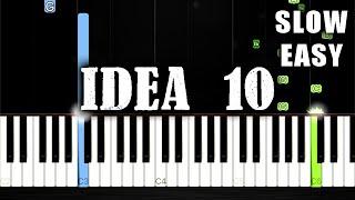 Gibran Alcocer - Idea 10 - SLOW EASY Piano Tutorial