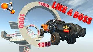 BeamNG.DRIVE | Impossible Car Stunts #7