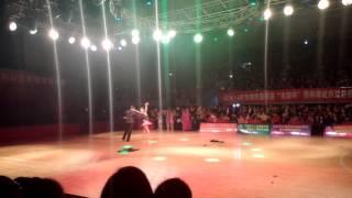 Danny Zhao Liang - Svetlana Borisova samba show Wuxi China WDC 2014