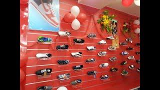 FootWear Shop By Axis Display Racks. Planning a retail shop contact us 8530007700 #shorts