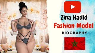 Zina Hadid | Moroccan Plus Size Model & Instagram Influencer in Hot Bikini & Lingerie | Wiki, Bio