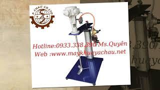 Máy khuấy khí nén mực 20 - 50 lít call 090 9792 905 Mr Thạch