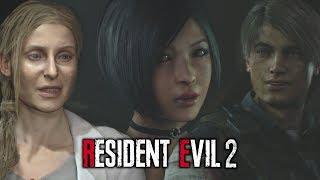 Resident Evil 2 Remake - Ada Wong Chases After Annette Birkin | Leon Rescues Ada