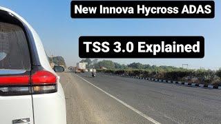 New Innova Hycross ZXO ADAS explained| How to engage TSS Features| LDA| DRCC| LTA| Adaptive cruise