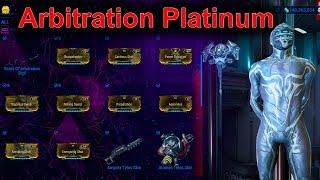 Warframe How to Make Platinum from Arbitrations