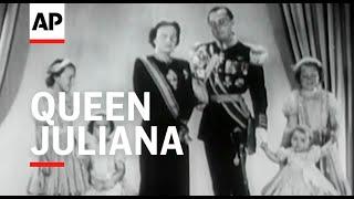 Queen Juliana - 1948 | Movietone Moment | 6 September 2024