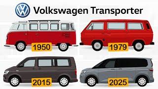 The Evolution of VW Transporter: From Hippie Van to High-Tech | 1950 - 2025