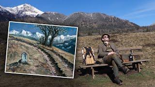 Sonne, Berge und kein Schnee | Cavalese Art VLOG