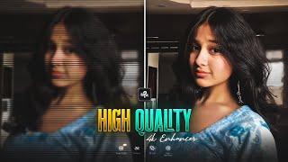 High Quality Video Editing In Capcut | 4K Video Enhancer | HDR CC Effect Capcut Tutorial 