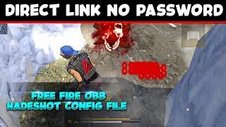 OB38 Update Neck headshot obb file | free fire max drag headshot config file | new headshot obb file