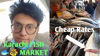 Fish Market |cheap fish rates| Zain wahab vlogs |