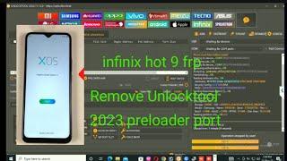 infinix hot 9 frp remove Unlocktool 2023