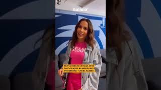 ANITTA RESPONDE CRÍTICAS DE SUA PARTICIPAÇÃO NA MÚSICA COM THE WEEKND: "CHORA HATERS"