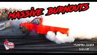 Skid pad CHAOS!!!  Aussie style skids in America.... #automobile #motorsport