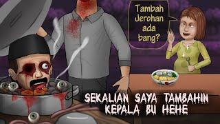 Ngidam... Bu Siko Makan Bakso Setan #HORORKOMEDI | Kartun Lucu, Kartun Hantu, Animasi Horor