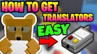 How to get Translators [Easy] ll Bee Swarm Guide ll Bee Swarm Simulator Roblox