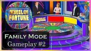 Wheel of Fortune Family Mode Gameplay #2 | Nintendo Switch