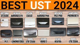 Best Ultra Short Throw Projector 2024 (UST) || Hisense PX3-Pro, Epson LS650, BENQ V5010i