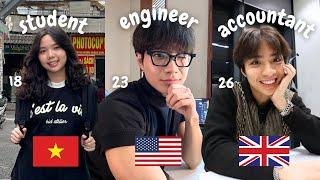 3 Siblings, 3 Countries, 3 Lives: A Day in Our Lives (US, UK and Vietnam)