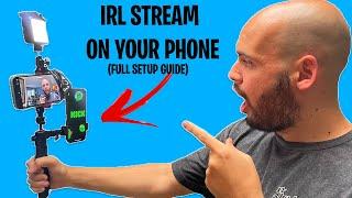 How to IRL Stream on your iPhone! (IRL SETUP GUIDE)