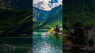 Austria | Hallstatt Lake Serenity  ️ #shorts #austriatravel