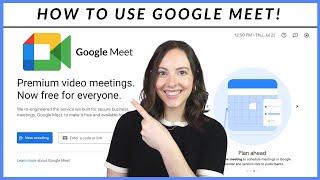 Google Meet For Beginners! | How To Use Google Meet in 2021