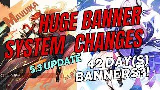 WHAT?! GENSHIN IS ACTUALLY CHANGING THEIR BANNER SYSTEM?