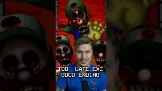 TOO LATE.EXE GOOD ENDING #shorts #mario #exe #luigi #marioexe #luigiexe #horror #ending #creepypasta