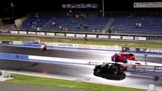 2012 Cadillac CTS-V Wagon vs. 1998 Dodge Viper Hennessey Venom 650R at Bandimere Speedway