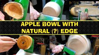 Apple Bowl with Natural (?) Edge